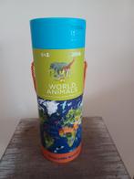 Wereldkaart Puzzel - Dieren - Nieuw!, Ophalen, Meer dan 50 stukjes, Nieuw, 6 jaar of ouder