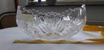 Vintage diepe glazen schaal, Ophalen of Verzenden