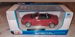 Maisto Audi TT Roadster Cabriolet 1:24 rood nieuw in doos, Ophalen of Verzenden, Nieuw, Auto, Maisto
