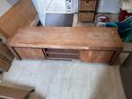 Tv Meubel Teak Hout, Ophalen, 50 tot 100 cm, Zo goed als nieuw, Minder dan 100 cm