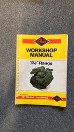 Lister werkplaats boeken  met instructies en instellingen, Doe-het-zelf en Verbouw, Ophalen, Gebruikt, Dieselmotor