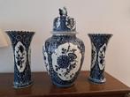 Royal Delfts Blauw kaststel by Boch, Antiek en Kunst, Antiek | Vazen, Ophalen