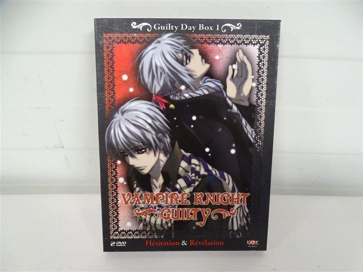 A6551. Vampire Knight Guilty Hesitation & Revelation DVD [Fr, Cd's en Dvd's, Dvd's | Tekenfilms en Animatie, Gebruikt, Amerikaans