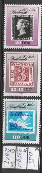 DDR 150 Jaar Postzegel Michel 3329-31 Nr.R627p, Verzenden, DDR, Postfris