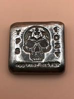 1 Oz 999 zilver Scull Bar gemaakt door YPS, Ophalen of Verzenden, Zilver