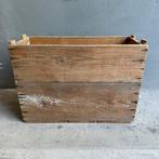 Smalle houten kist, Minder dan 50 cm, Minder dan 50 cm, Gebruikt, Ophalen of Verzenden