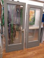Hardhouten openslaande deuren, Ophalen, Gebruikt, 120 cm of meer, Buitendeur