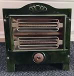 Antieke, geëmailleerde elektrische straalkachel, Ophalen of Verzenden