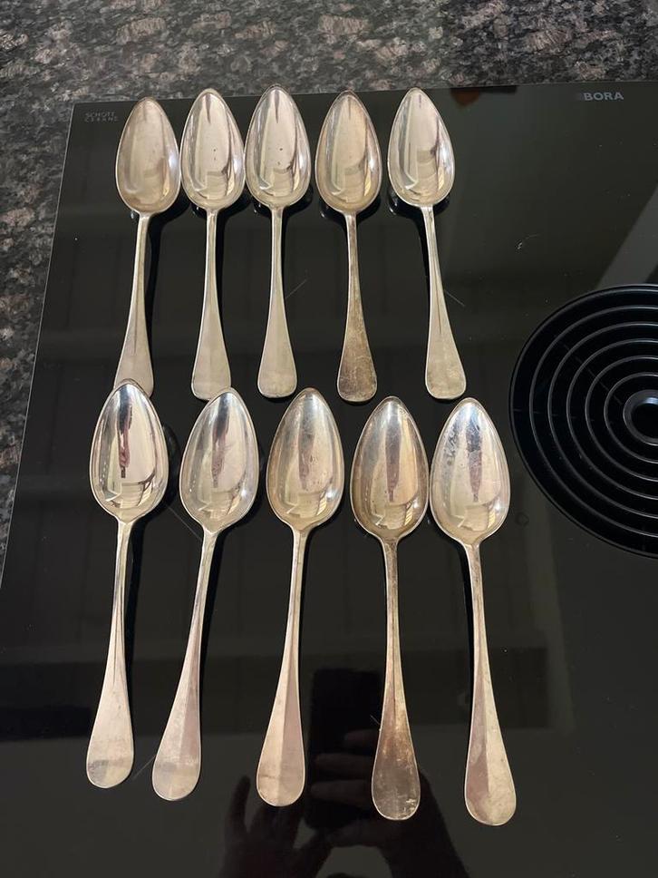 Christofle Baguette verzilverd bestek, Antiek en Kunst, Antiek | Bestek, Ophalen of Verzenden