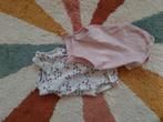 2 rompers zonder mouw maat 50-56, Ophalen of Verzenden, Gebruikt, Meisje, Nacht- of Onderkleding