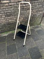 Zgan keuken Trapje met hoge steun beugel, Ophalen of Verzenden, Zo goed als nieuw, Opvouwbaar of Inschuifbaar, Minder dan 2 meter