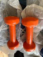 10 sets nieuwe atx 0,5 kg dumbells dumbbell set gewichten, Dumbbell, Rubberen dumbells atx, 20 x 0,5 kg, Gewichten
