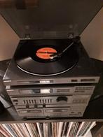 Sony Stereotoren met Platenspeler en Speakers, Audio, Tv en Foto, Stereo-sets, Tuner of Radio, Gebruikt, Sony, Losse componenten