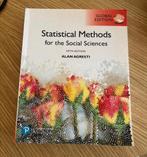 Statistical methods for the social sciences. Vijfde editie., Boeken, Ophalen of Verzenden, Alan Agresti., Beta, WO
