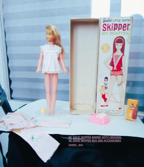 Skipper barbie en doos-geen verzending, Verzamelen, Poppen, Gebruikt, Pop, Ophalen