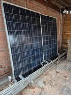 Zonnepanelen set: 16 panelen, Growatt omvormer, rails, Ophalen, Gebruikt