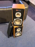 Luidsprekers AKAI vintage, Gebruikt, Minder dan 60 watt, Front, Rear of Stereo speakers, Ophalen