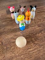 Houten kinder kegelspel (boerderij thema), Ophalen of Verzenden, Zo goed als nieuw, Poppenhuis