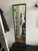 Spiegel IKEA NISSEDAL zwart, Huis en Inrichting, Woonaccessoires | Spiegels, Ophalen, Minder dan 50 cm, 100 tot 150 cm, Zo goed als nieuw