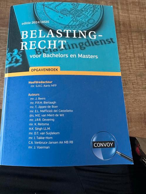 Belastingrecht Opgavenboek 2024/2025, Boeken, Schoolboeken, Zo goed als nieuw, Overige vakken, Overige niveaus, Ophalen of Verzenden