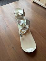 Snowboard 1.42m met bindingen en tas, Ophalen, Gebruikt, Board