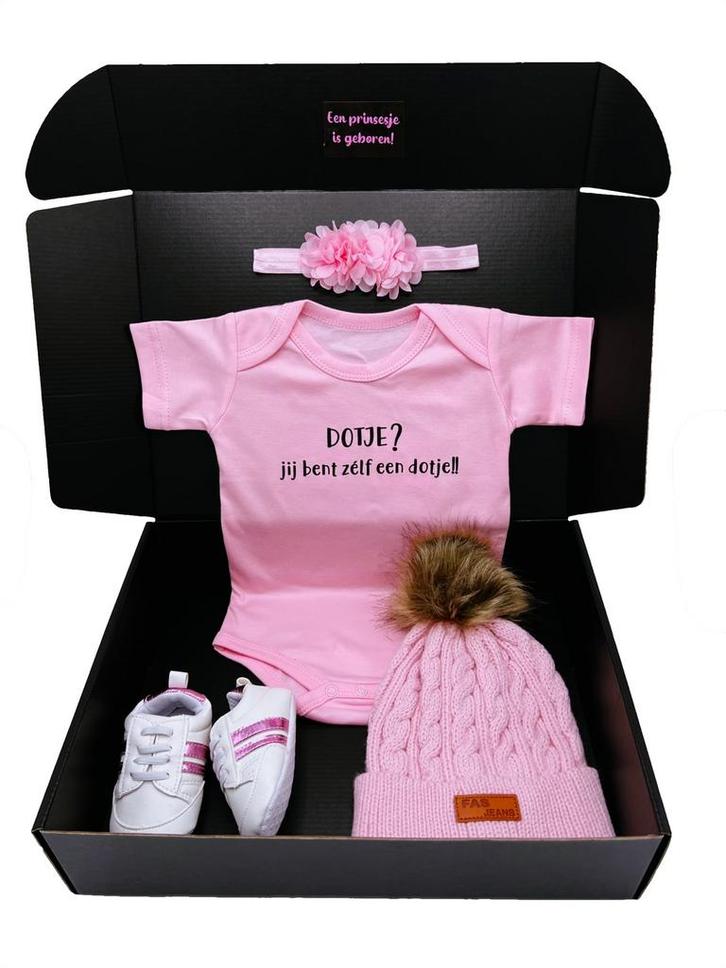 Kraamcadeau meisje - babyshower - zwangerschap, Kinderen en Baby's, Kraamcadeaus en Geboorteborden, Nieuw, Ophalen of Verzenden