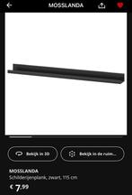 Mosslanda schilderijplank zwart 115cm IKEA, Huis en Inrichting, Woonaccessoires | Wandplanken en Boekenplanken, Ophalen, Zo goed als nieuw