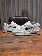Nike Air Max 90 'White & Black' Size 38,5, Wit, Nike, Ophalen of Verzenden, Sneakers of Gympen