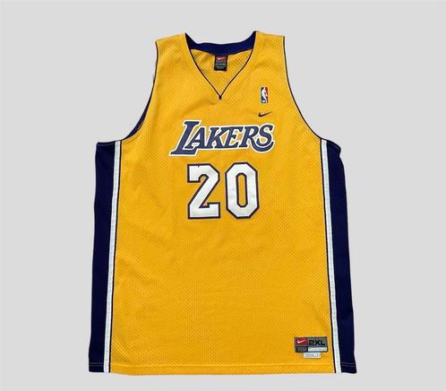 Nike NBA vintage Gary Payton Lakers jersey maat XXL heren, Sport en Fitness, Basketbal, Zo goed als nieuw, Kleding, Ophalen of Verzenden