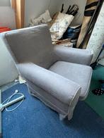 Fijne grijze stoel/fauteuils, Ophalen of Verzenden, Zo goed als nieuw, 75 tot 100 cm, 50 tot 75 cm