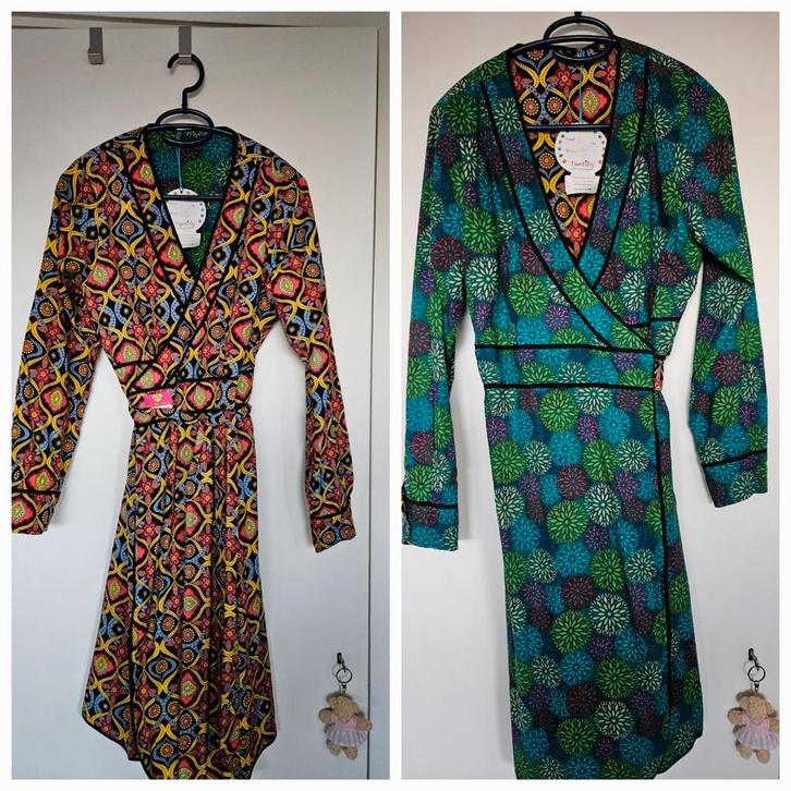 Tantilly Jurk - Kleurrijk en Uniek!, Kleding | Dames, Jurken, Zo goed als nieuw, Maat 38/40 (M), Overige kleuren, Knielengte, Ophalen of Verzenden