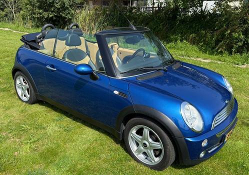 Mini Cooper Cabrio R52 | Leder | Lage km-stand | Instapklaar, Auto's, Mini, Particulier, Cooper, ABS, Airbags, Airconditioning