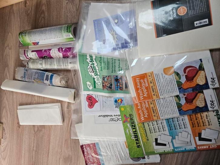 Pakket versteviging, Hobby en Vrije tijd, Naaien en Fournituren, Zo goed als nieuw, Ophalen of Verzenden