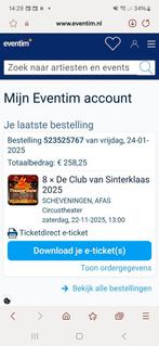 8 kaarten voor Sint feest 2025 Scheveningen, Tickets en Kaartjes, Kortingen en Cadeaubonnen, Twee personen, Overige soorten, Overige typen