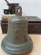 Antieke bronzen bel, Antiek en Kunst, Antiek | Koper en Brons, Verzenden