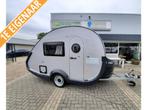 T@B Basic 320 2024 AIRCO,1000 kg as, hordeur 19100,-, Caravans en Kamperen, Caravans, Schokbreker, Rondzit, T@b, 500 - 750 kg