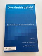 Overheidsbeleid, Overige vakken, Verzenden, Zo goed als nieuw, Wolters Kluwer