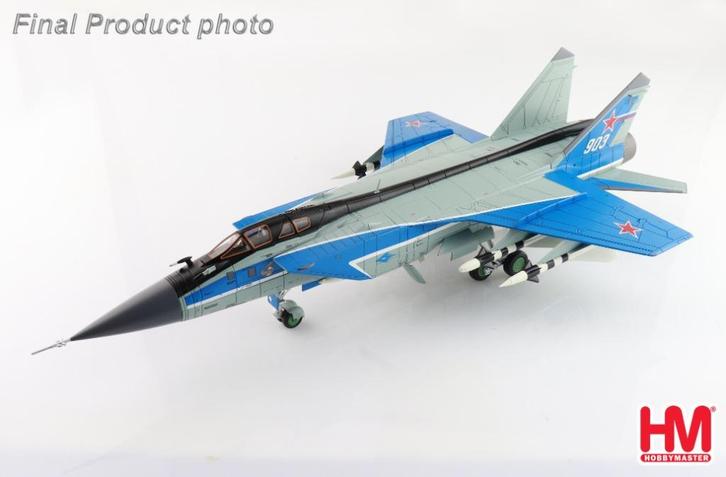 Mikoyan-Gurevich MiG-31 Foxhound MAKS Hobby Master HA9706, Verzamelen, Luchtvaart en Vliegtuigspotten, Schaalmodel, Verzenden