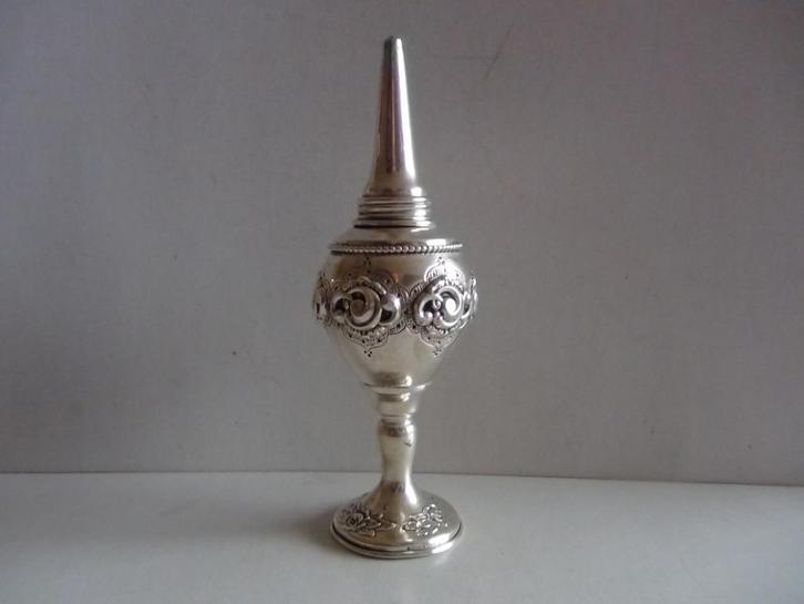 Joods zilveren Kruidenbol 2e helft 20e eeuw EF1 Israel, Antiek en Kunst, Antiek | Goud en Zilver, Zilver, Verzenden