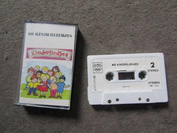 Cassette: 40 kinderliedjes uit grootmoederstijd beschikbaar voor biedingen
