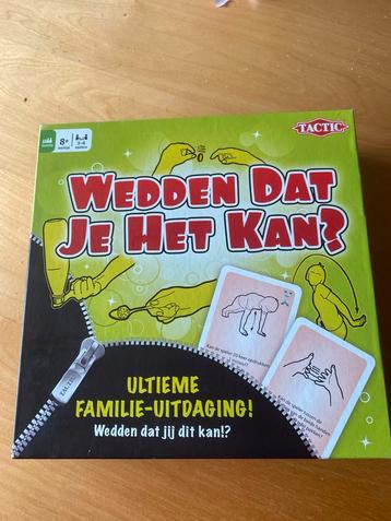 Wedden Dat Je Het Kan? Familiespel beschikbaar voor biedingen
