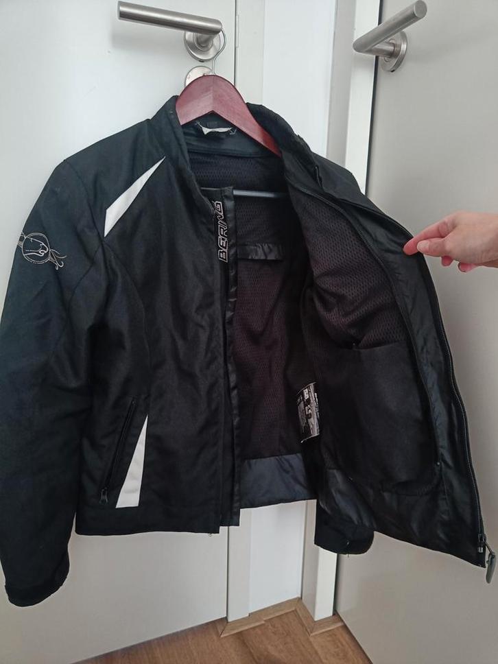 Bering Lady Melissa motorjas, Motoren, Kleding | Motorkleding, Jas | textiel, Tweedehands, Ophalen of Verzenden