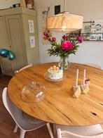 Ronde eettafel 150 cm diameter, Ophalen, Rond, Zo goed als nieuw, 100 tot 150 cm
