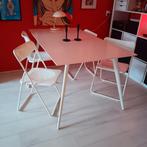 Klapstoel Ted  IKEA jaren '80 (4 stuks), Ophalen, Gebruikt, Wit, Vier