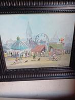 2 schilderijtjes  h poeder henk  en wily van Schoonhoven v b, Antiek en Kunst, Ophalen of Verzenden