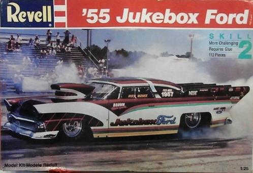 Bouwdoos 1955 Ford Juxebox Pro Sportsman Revell, Hobby en Vrije tijd, Modelbouw | Auto's en Voertuigen, Nieuw, Auto, Groter dan 1:32