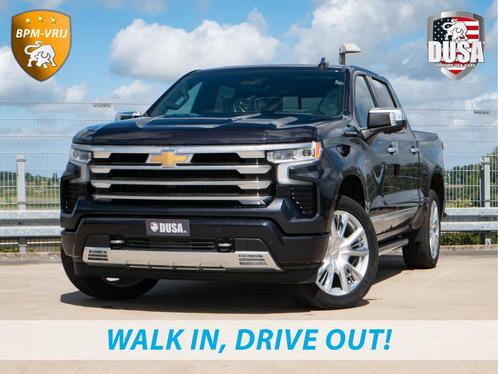 Chevrolet Silverado 1500 | 6.2 V8 | Dark Ash | Leder | 22 In, Auto's, Chevrolet, Bedrijf, Te koop, Silverado, ABS, Achteruitrijcamera