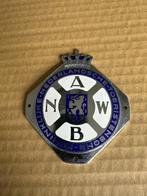 ANWB WW embleem. A.N.W.B. logo voor een oldtimer auto chroom, Ophalen of Verzenden, Gebruikt, Gebruiksvoorwerp