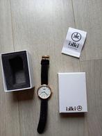 ZGAN IKKI Horloge Dames Rose Goud met Wit, Overige merken, Leer, Polshorloge, Ophalen of Verzenden