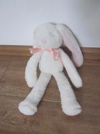 Superzacht wit pluche konijn slungel bungel beentjes nieuw, Ophalen of Verzenden, Nieuw, Konijn